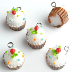 Acryl bedel cupcake