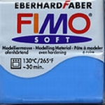 FIMO SOFT transparant-blauw 374