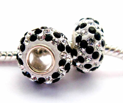 Pandora-style 925 zilver kristal multi 5