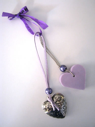 Zeepketting Lila