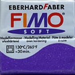 FIMO SOFT glitter-lila 602
