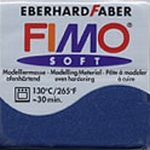 FIMO SOFT metallic-saffierblauw 38