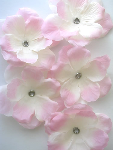 Zijde bloem roze