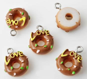 Acryl bedel donut Love