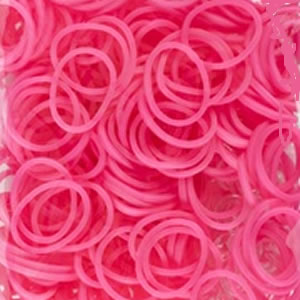 Loom bandjes roze